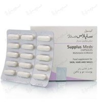 کپسول مولتی مینرال ساپلاس مدز طبیعت زنده 60 عددی